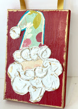 Load image into Gallery viewer, Santa Claus Ornament Art