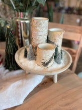 Load image into Gallery viewer, Snowy Birch Candle Tray