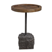 Load image into Gallery viewer, Stone Base Accent Table