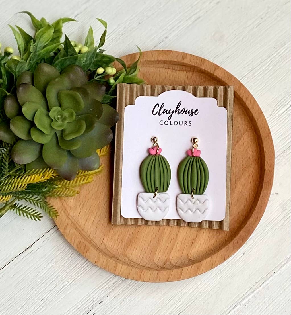 potted plant earrings Earrings Plant Earrings Style 3