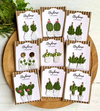 Load image into Gallery viewer, Potted Plant Earrings