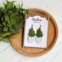 Load image into Gallery viewer, Potted Plant Earrings