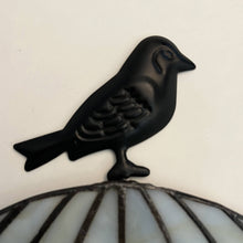Load image into Gallery viewer, Bird Cage Stained Glass Window Panel