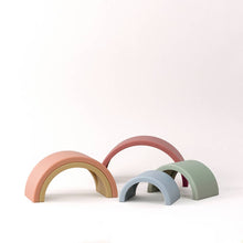 Load image into Gallery viewer, Ritzy Rainbow Stacking Toy
