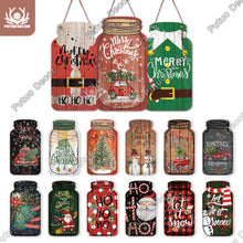 Load image into Gallery viewer, Wood Mason Jar Signs