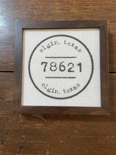 Load image into Gallery viewer, Post Mark Framed Sign