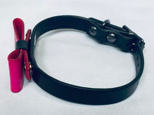 Load image into Gallery viewer, Pink Bow & Collar - Black & White Interiors