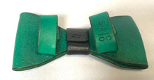 Load image into Gallery viewer, Forrest Green Snap-on Bow Tie - Black & White Interiors