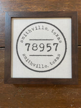 Load image into Gallery viewer, Post Mark Framed Sign