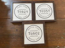 Load image into Gallery viewer, Post Mark Framed Sign