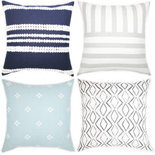 Load image into Gallery viewer, Richmond Pillow Cover Set - Black & White Interiors