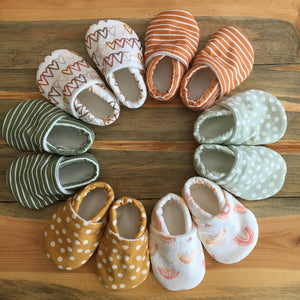 Soft Soled Baby Shoes: 6-12m