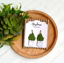 Load image into Gallery viewer, Potted Plant Earrings