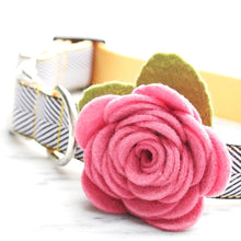 Load image into Gallery viewer, Rose Dog Collar Embellishment
