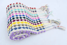 Load image into Gallery viewer, Turkish Hand Towel-Light Multi Stripe