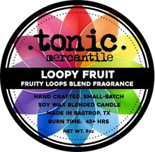 Load image into Gallery viewer, Tie Dye Swirl Candle 9oz
