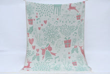 Load image into Gallery viewer, Turkish Bath Towel-Christmas Deer
