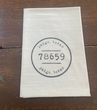 Load image into Gallery viewer, Post Mark Stamp Tea Towel