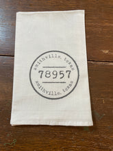 Load image into Gallery viewer, Post Mark Stamp Tea Towel