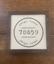 Load image into Gallery viewer, Post Mark Framed Sign
