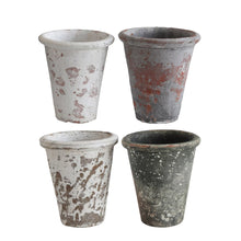 Load image into Gallery viewer, Distressed Clay Pot-Medium