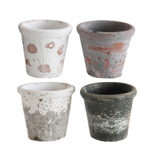 Load image into Gallery viewer, Distressed Clay Pot-Small