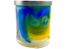 Load image into Gallery viewer, Tie Dye Swirl Candle 9oz