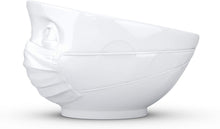 Load image into Gallery viewer, Mask Face Bowl-White