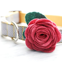 Load image into Gallery viewer, Rose Dog Collar Embellishment