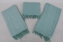 Load image into Gallery viewer, Turkish Bath Towel-Dusty Blue