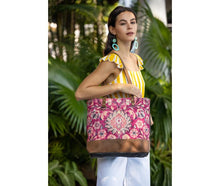 Load image into Gallery viewer, Blossomy Pink Tote Bag