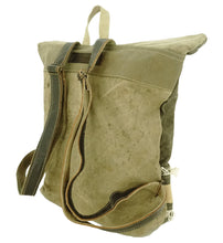Load image into Gallery viewer, Recycled Military Tent Backpack
