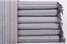 Load image into Gallery viewer, Turkish Hand Towel-Gray Multi