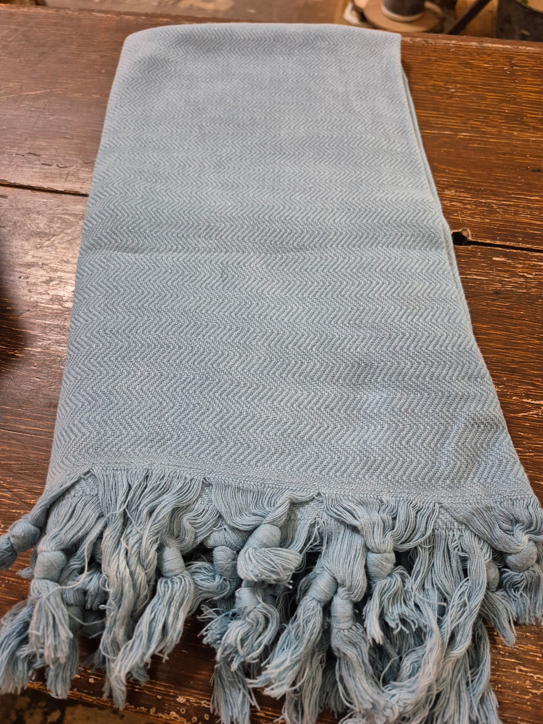 Turkish Bath Towel-Turquoise