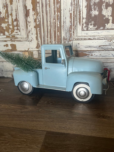 Blue Vintage Truck