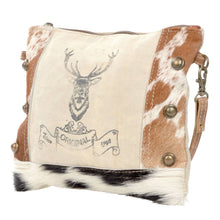 Load image into Gallery viewer, Deer Original Crossbody Bag With Cowhide