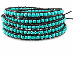 Wrap Bracelets-Turquoise