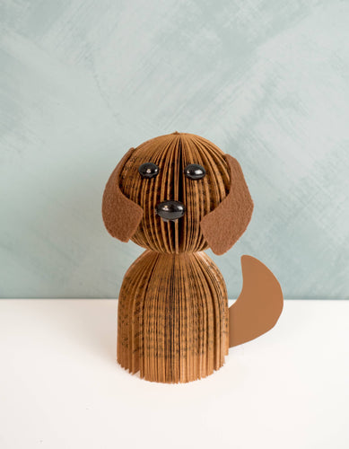 Dog Book Shelf Sitter