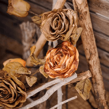Load image into Gallery viewer, French Dried Artificial Rose Stem