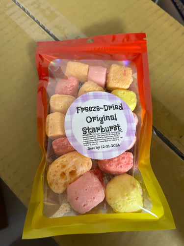 Freeze dried starburst