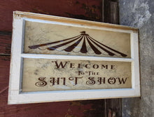 Load image into Gallery viewer, Hand Painted Antique Windows