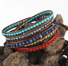 Load image into Gallery viewer, Wrap Bracelets-Turquoise