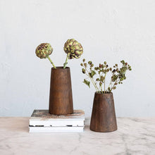 Load image into Gallery viewer, Tapered Wooden Vases - Black &amp; White Interiors