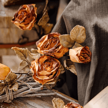 Load image into Gallery viewer, French Dried Artificial Rose Stem