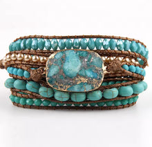 Load image into Gallery viewer, Wrap Bracelets-Turquoise