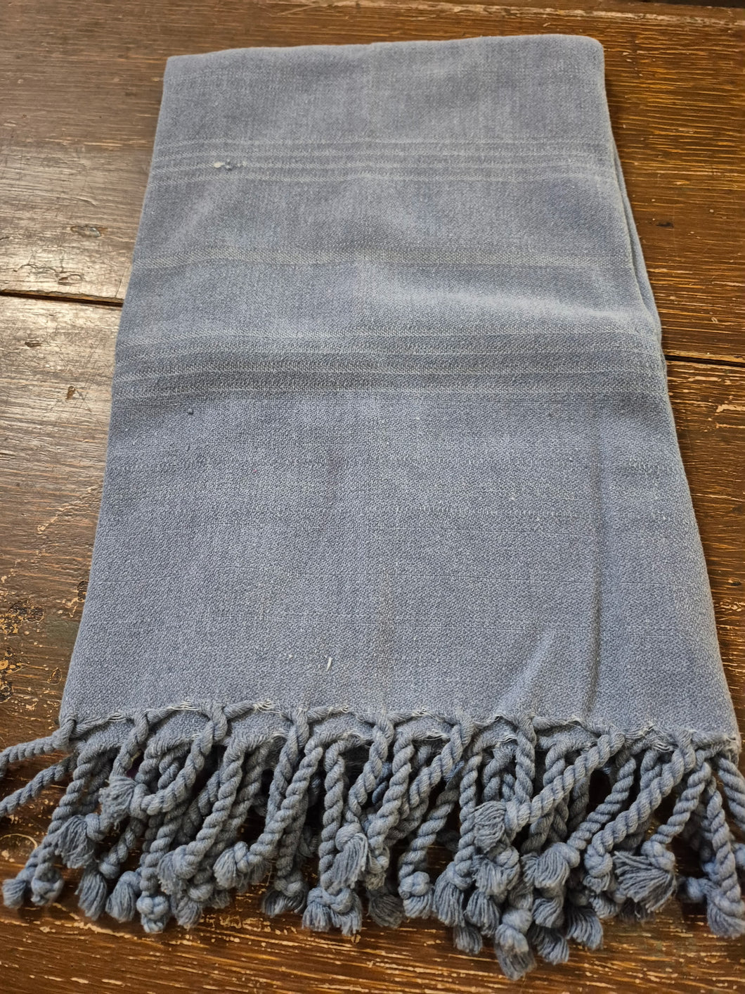 Turkish Bath Towel-Dark Blue
