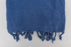 Turkish Bath Towel-Denim Blue