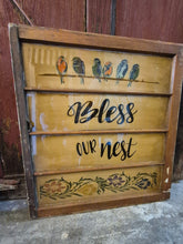 Load image into Gallery viewer, Hand Painted Antique Windows