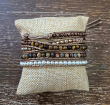 Load image into Gallery viewer, Wrap Bracelets-Brown/Black/Gray
