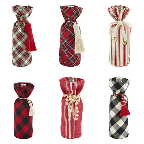 Cotton Wine Bags w/ Tassel